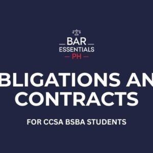 Obligations and Contracts - CCSA